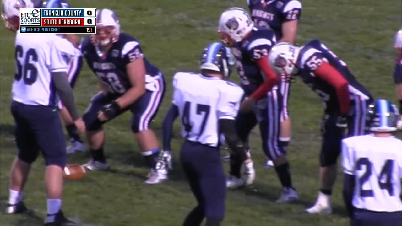 2015 FB Franklin County at South Dearborn