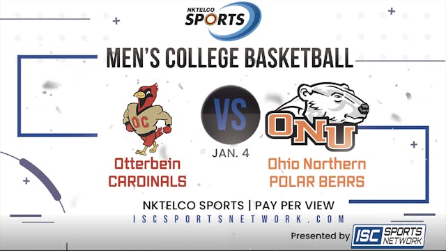 2023 MBB Otterbein at Ohio Northern 1/4