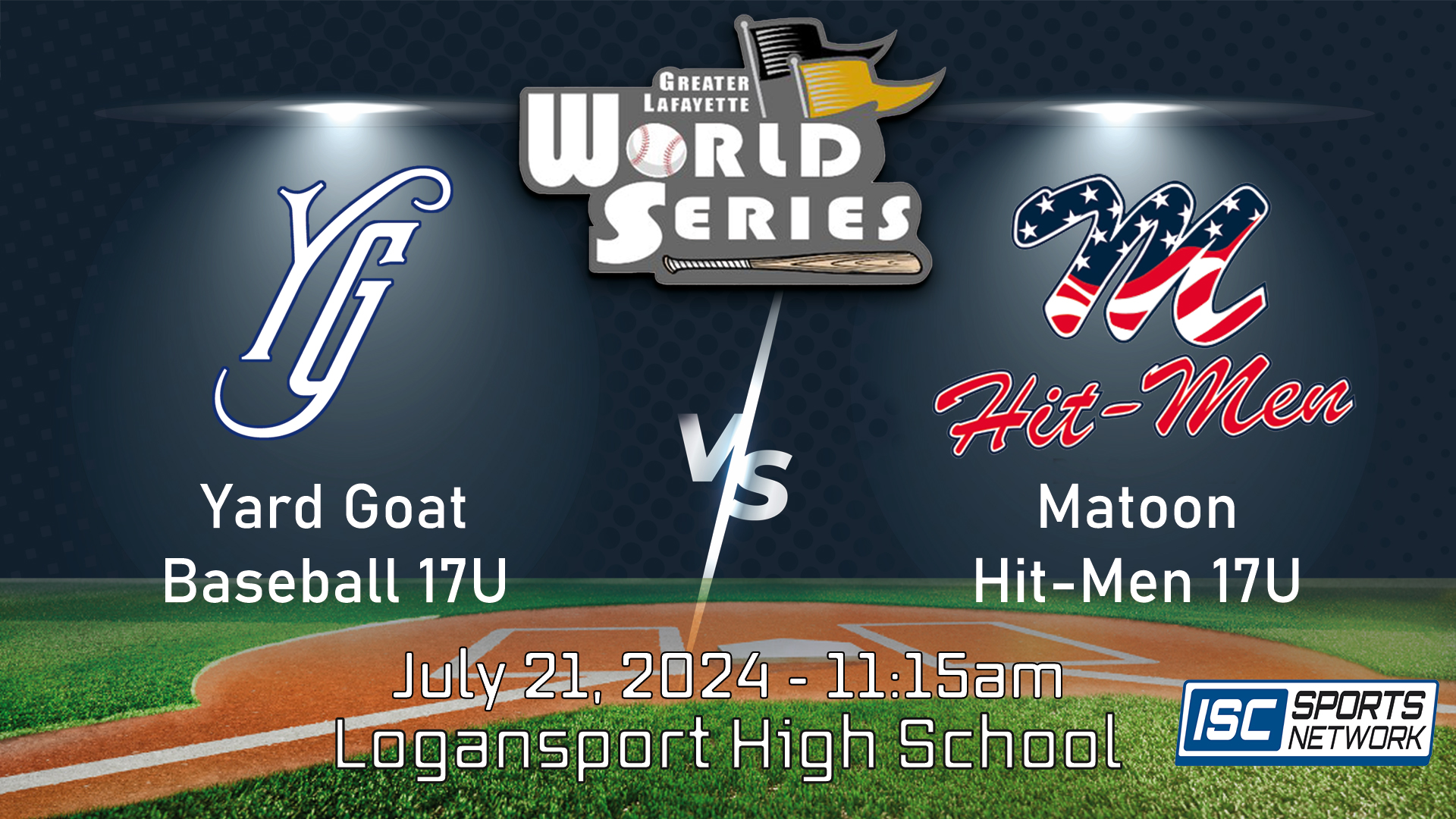 2024 GLWS BSB Yard Goat 17U vs Matoon Hit-Men 17U 7/21