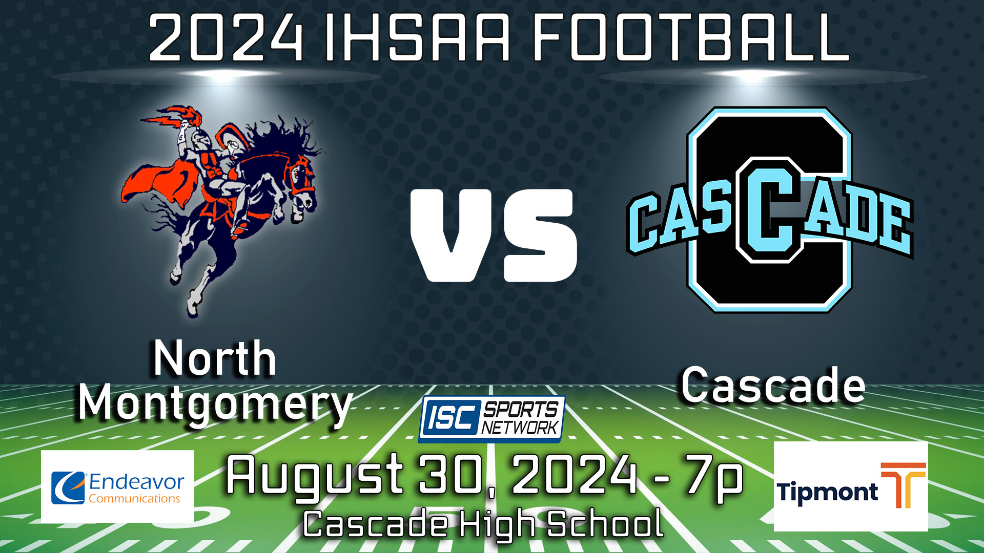 2024 FB North Montgomery at Cascade - 8/30 