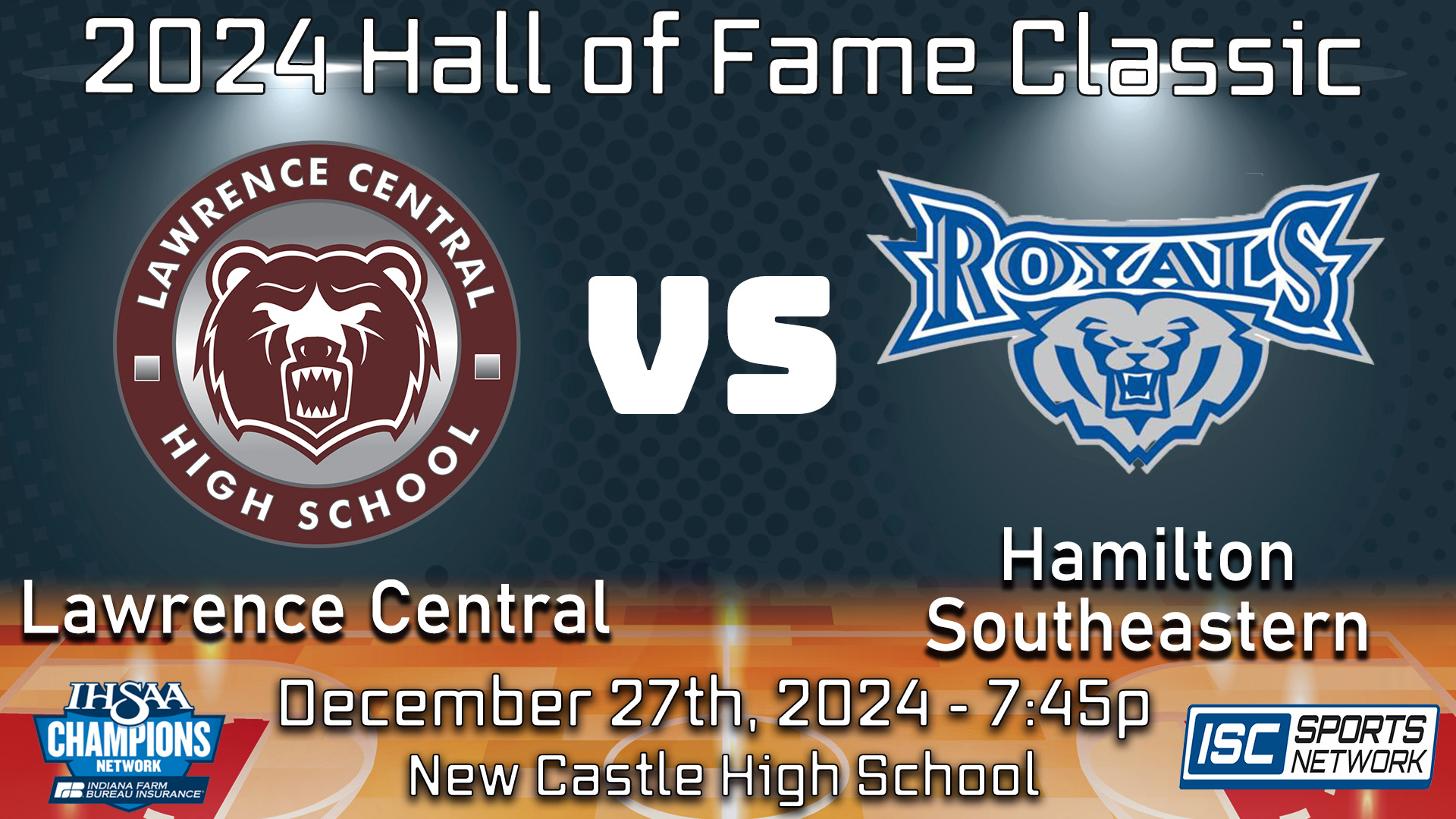2024 HOF GBB Lawrence Central at Hamilton Southeastern - 12/27