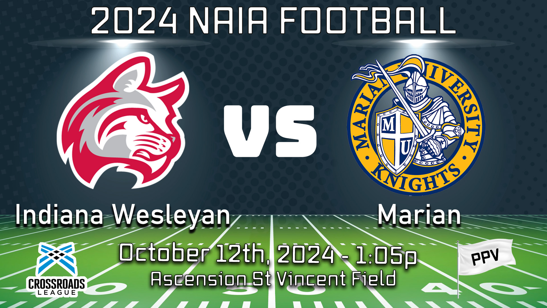 2024 CFB Indiana Wesleyan at Marian - 10/12
