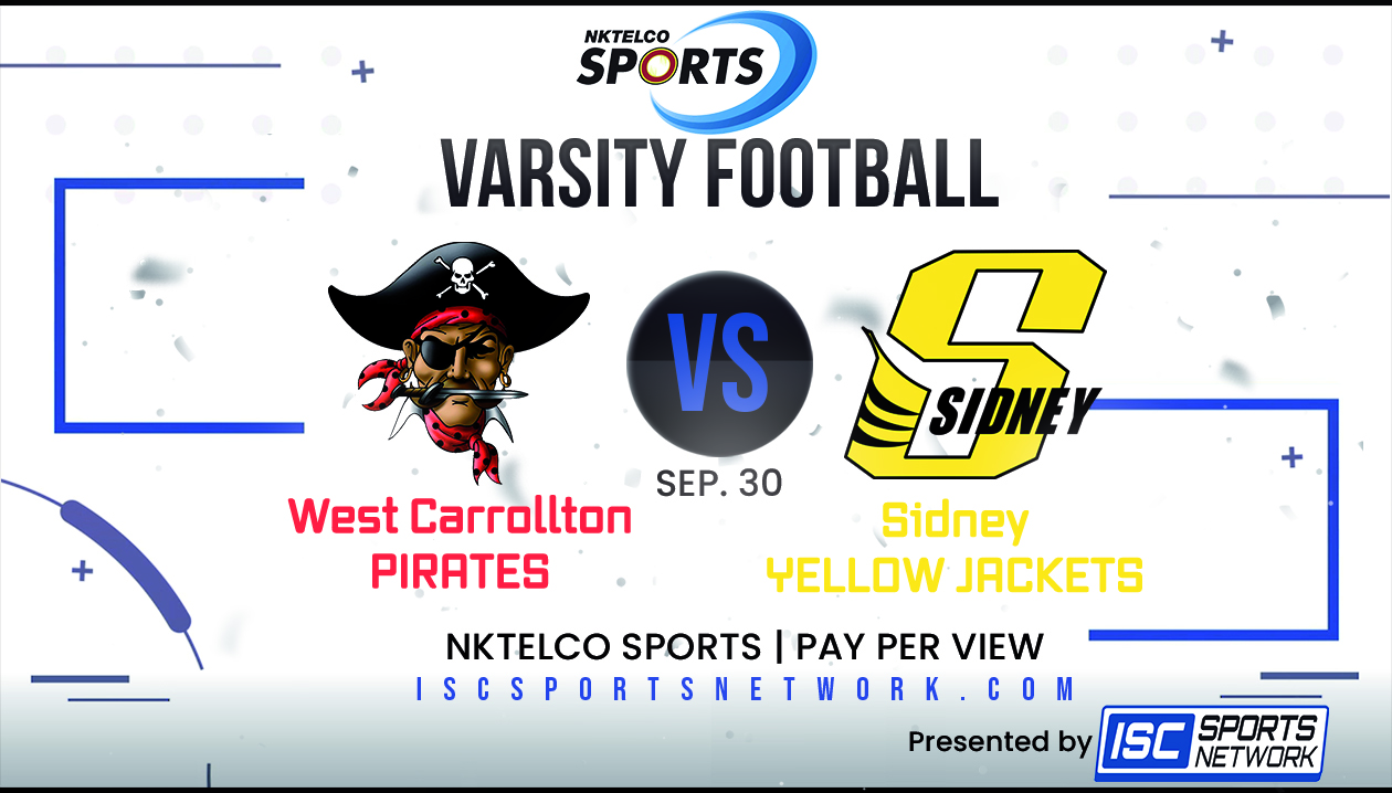 2022 FB West Carrollton at Sidney 9/30