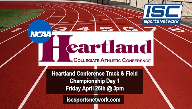 2019 TAF Heartland Conference Track & Field Championships - Day 1