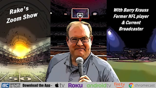 Rake's Zoom Show: Barry Krauss