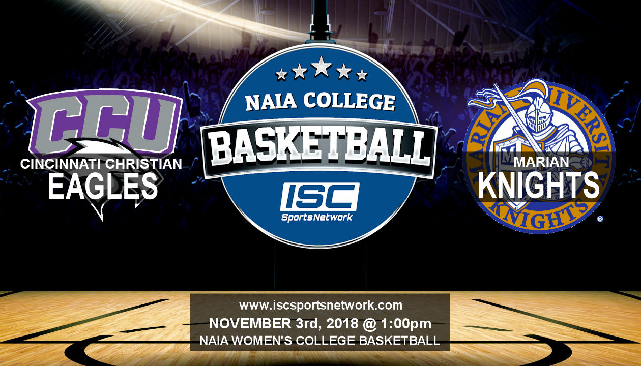2018 WBB Cincinnati Christian at Marian