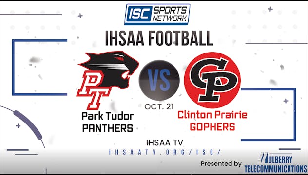 2022 IHSAA FB Park Tudor at Clinton P...