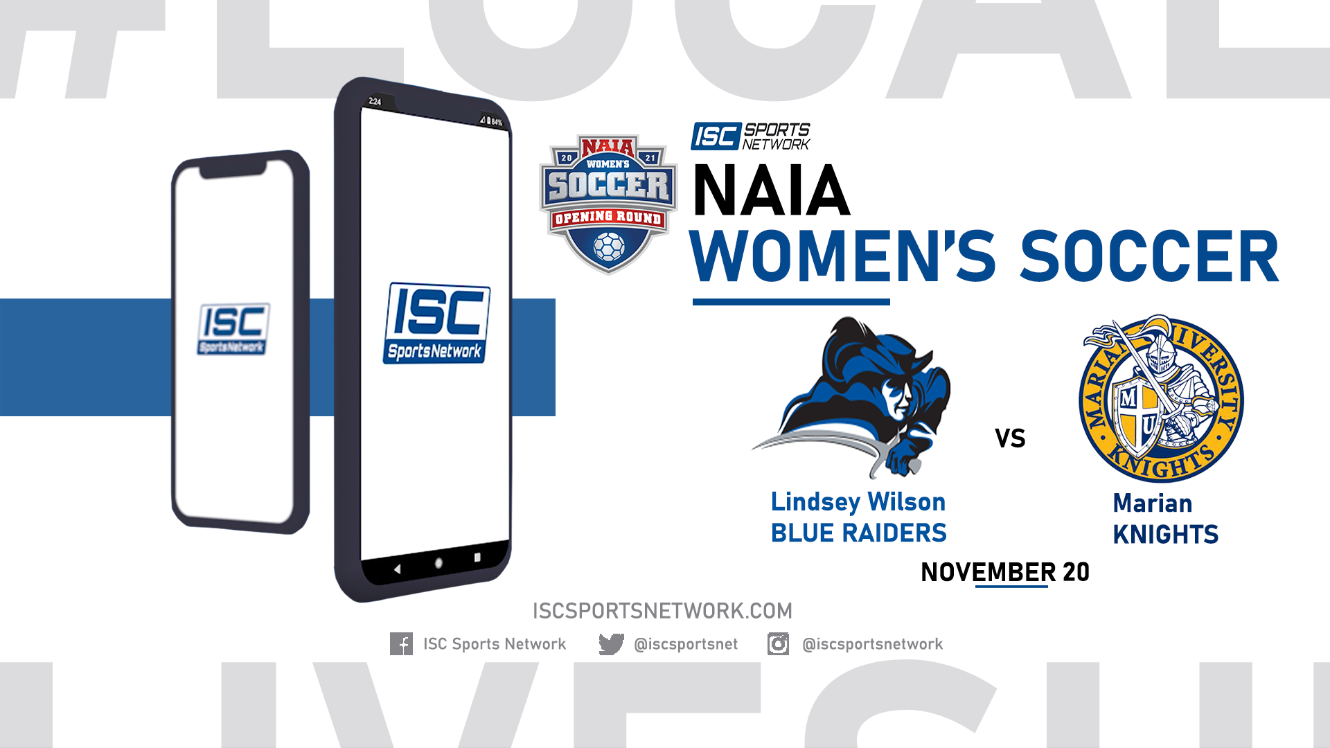 2021 NAIA WS Lindsey Wilson at Marian 11/20