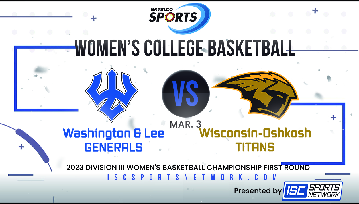 2023 NCAA WBB Washington & Lee vs Wisconsin-Oshkosh 3/3