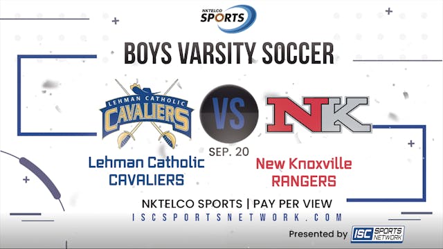 2022 BS Lehman Catholic at New Knoxville 9/20
