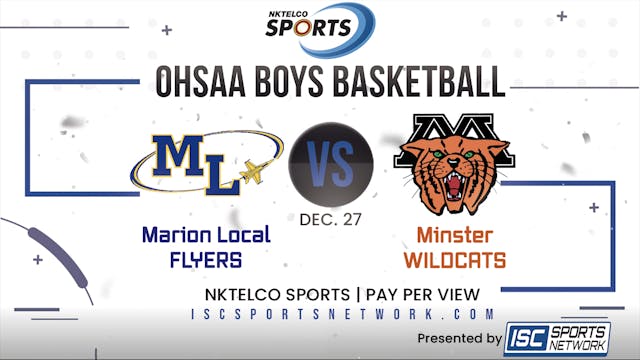 2022 BBB Marion Local at Minster 12/27