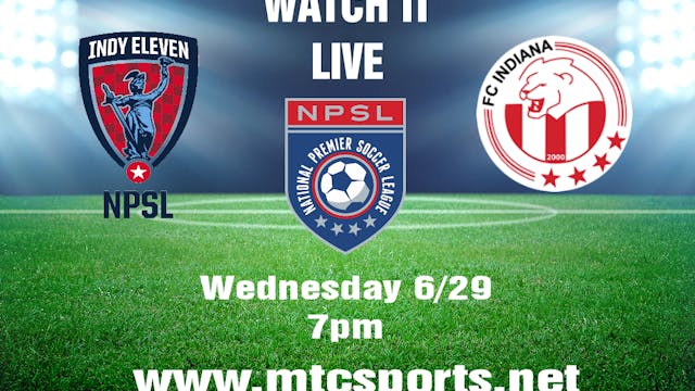 2016 NPSL MS Indy Eleven at FC Indiana