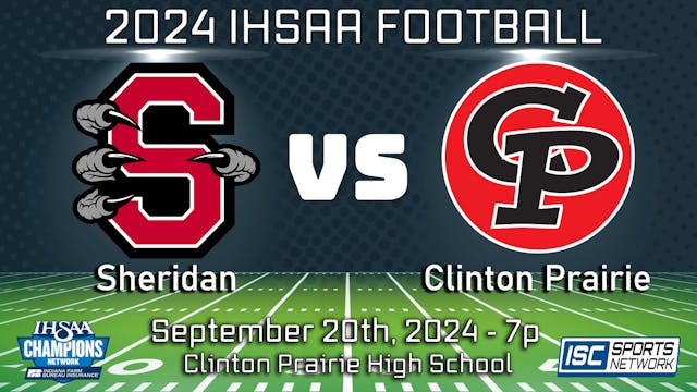 2024 FB Sheridan at Clinton Prairie -...