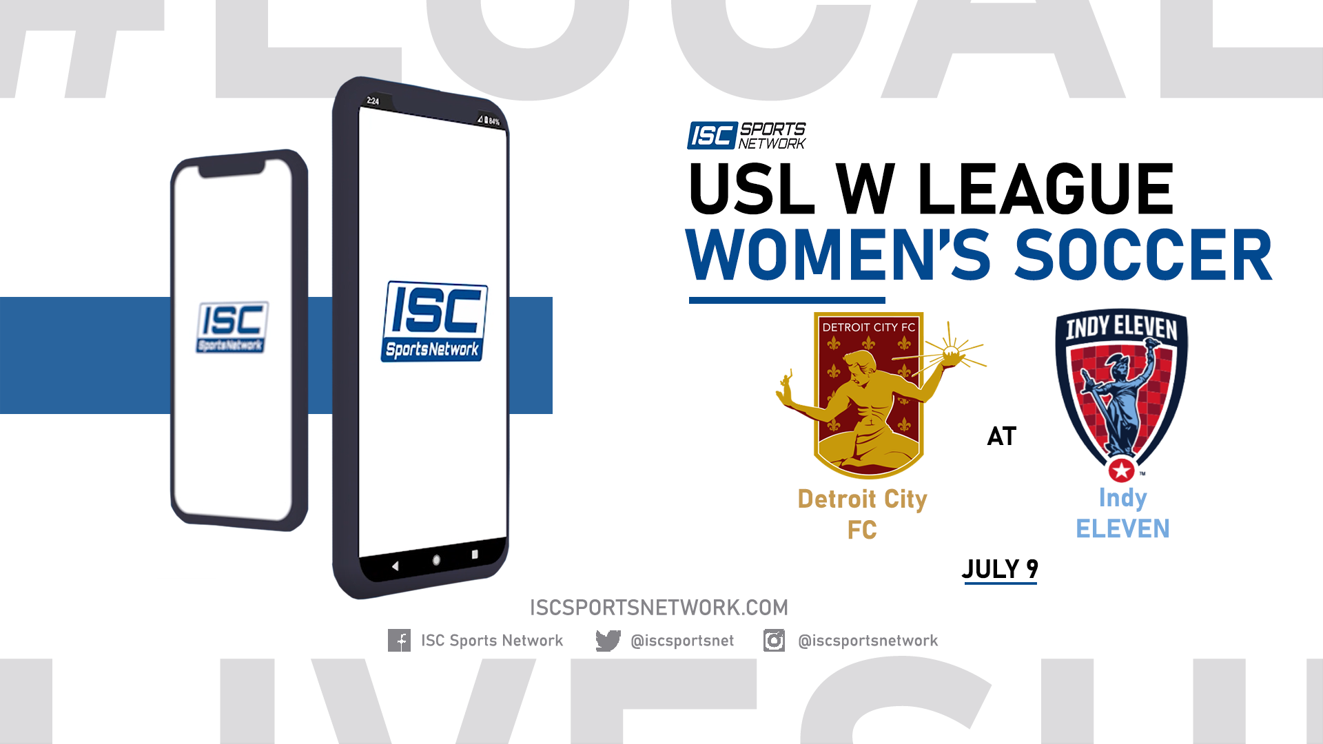 2022 USLW WS Detroit City FC at Indy Eleven 7/9