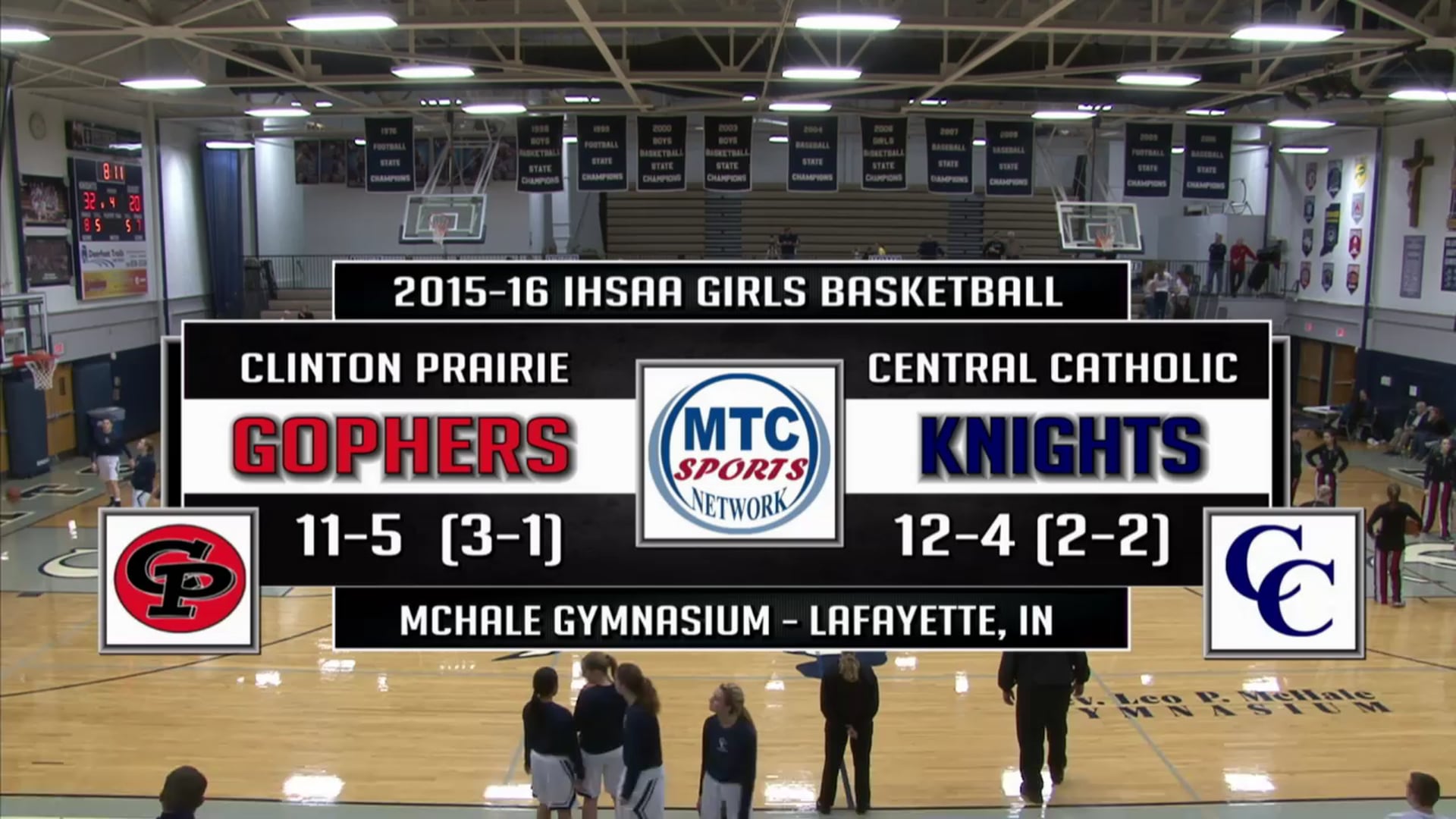 2016 GBB Clinton Prairie at Central Catholic