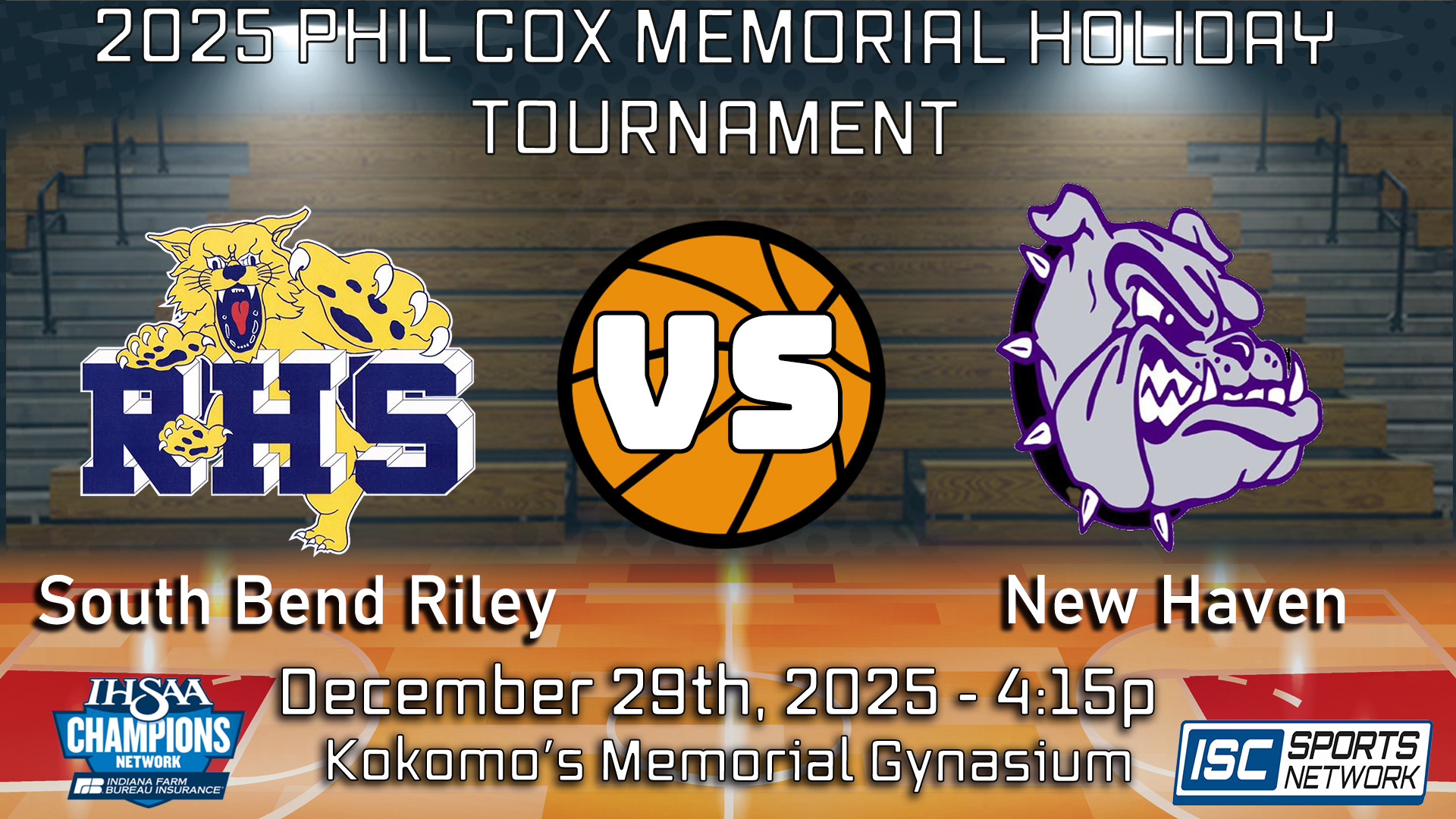 2025 BBB Phil Cox Memorial Holiday Tournament South Bend Riley vs. New Haven