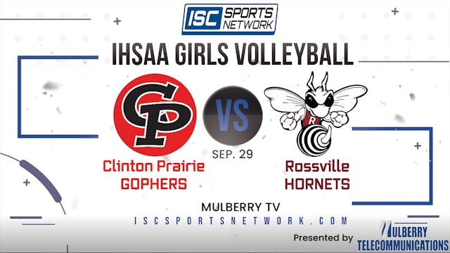 2022 GVB Clinton Prairie at Rossville 9/29