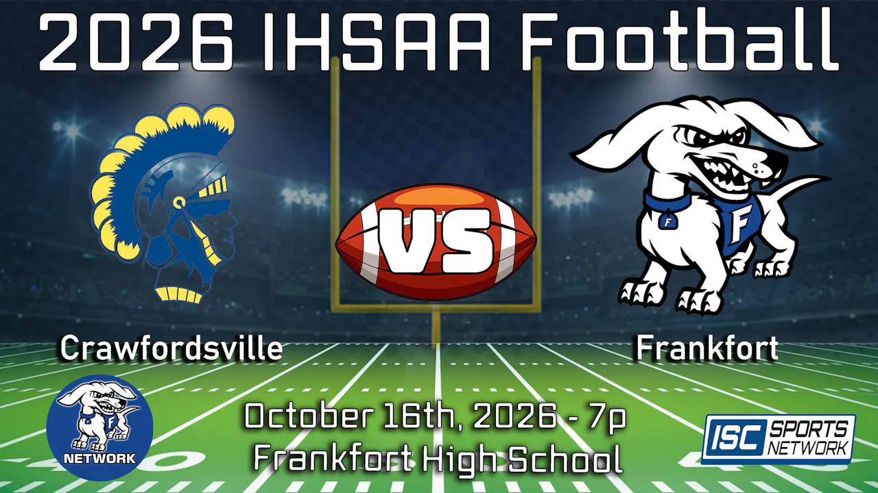 2026 FB Crawfordsville at Frankfort - 10/16
