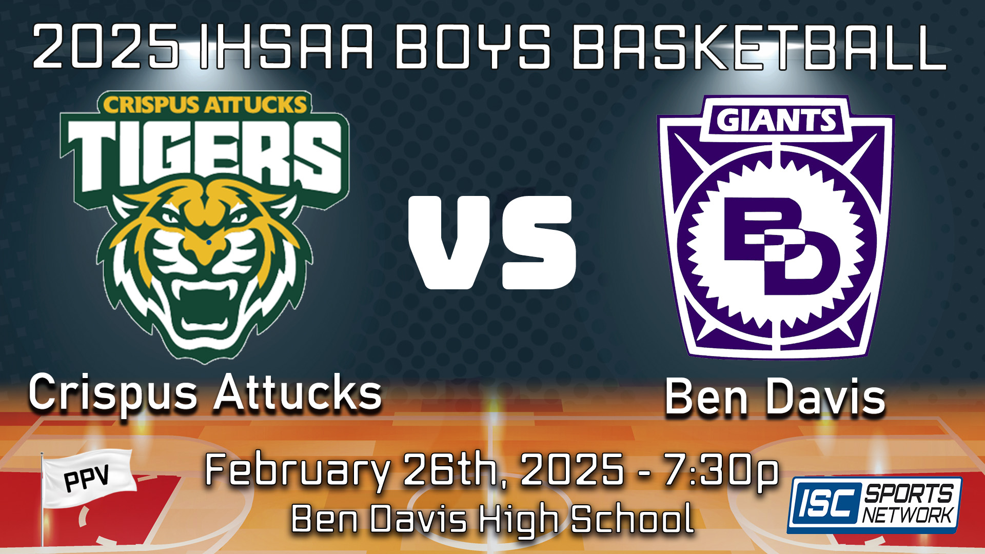 2025 BBB Crispus Attucks at Ben Davis - 02/26