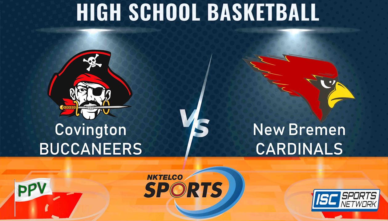 2023 GBB Covington at New Bremen 12/5 ISC Sports Network