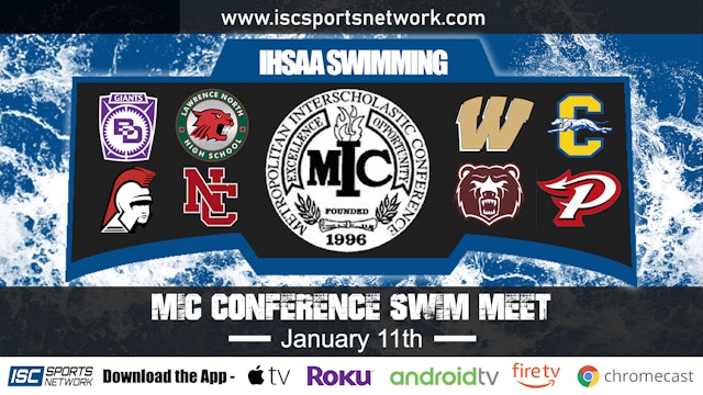 2020 SWIM MIC Swimming Conference Finals 1/11