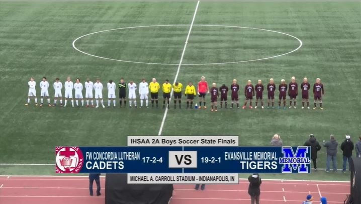 2017 IHSAA BS Fort Wayne Concordia vs Evansville Memorial 10/27