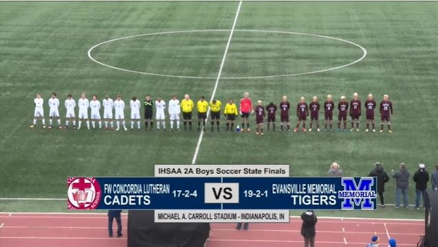 2017 IHSAA BS Fort Wayne Concordia vs...