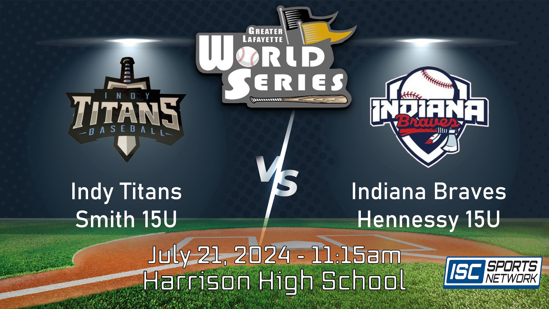 2024 GLWS BSB Indy Titans Smith vs Indiana Braves Hennessy 15U 7/21