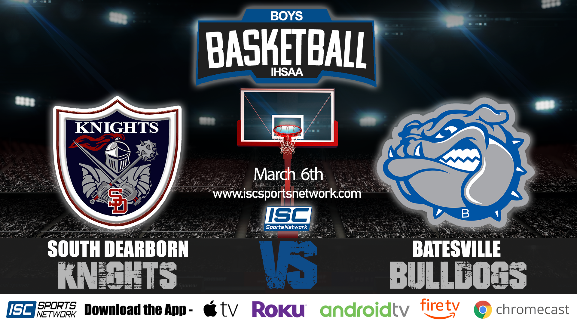 2020 IHSAA BBB South Dearborn vs Batesville