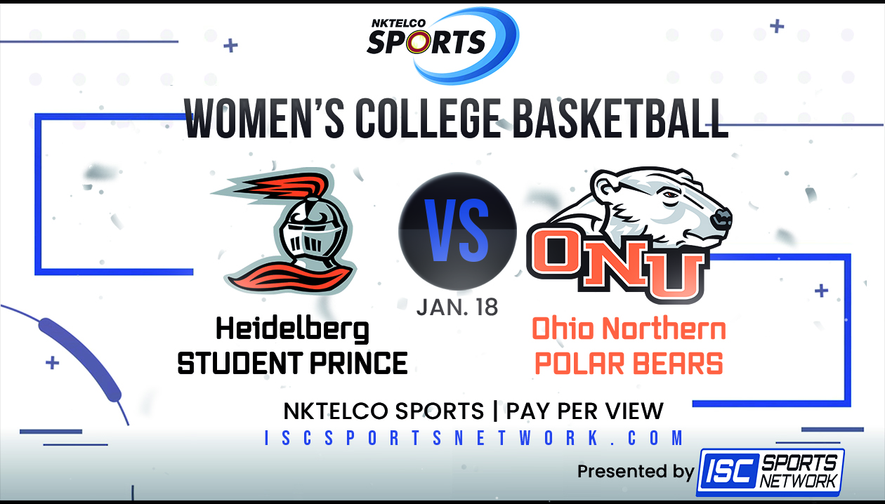 2023 WBB Heidelberg at Ohio Northern 1/18