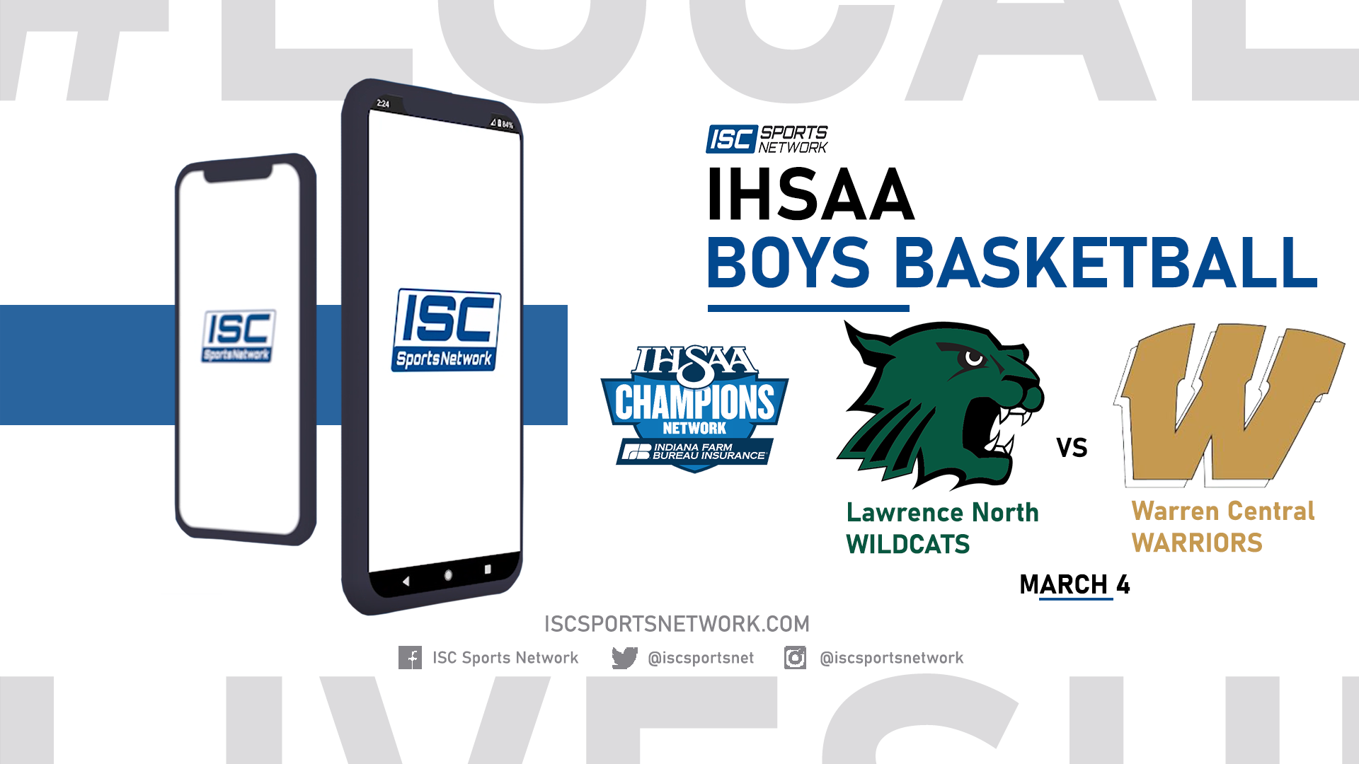 2022 IHSAA BBB Lawrence North vs Warren Central 3/4