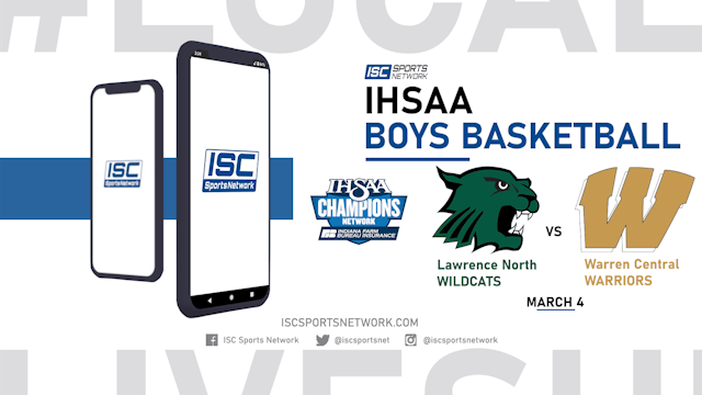 2022 IHSAA BBB Lawrence North vs Warren Central 3/4
