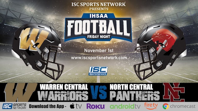 2019 IHSAA FB Warren Central at North Central