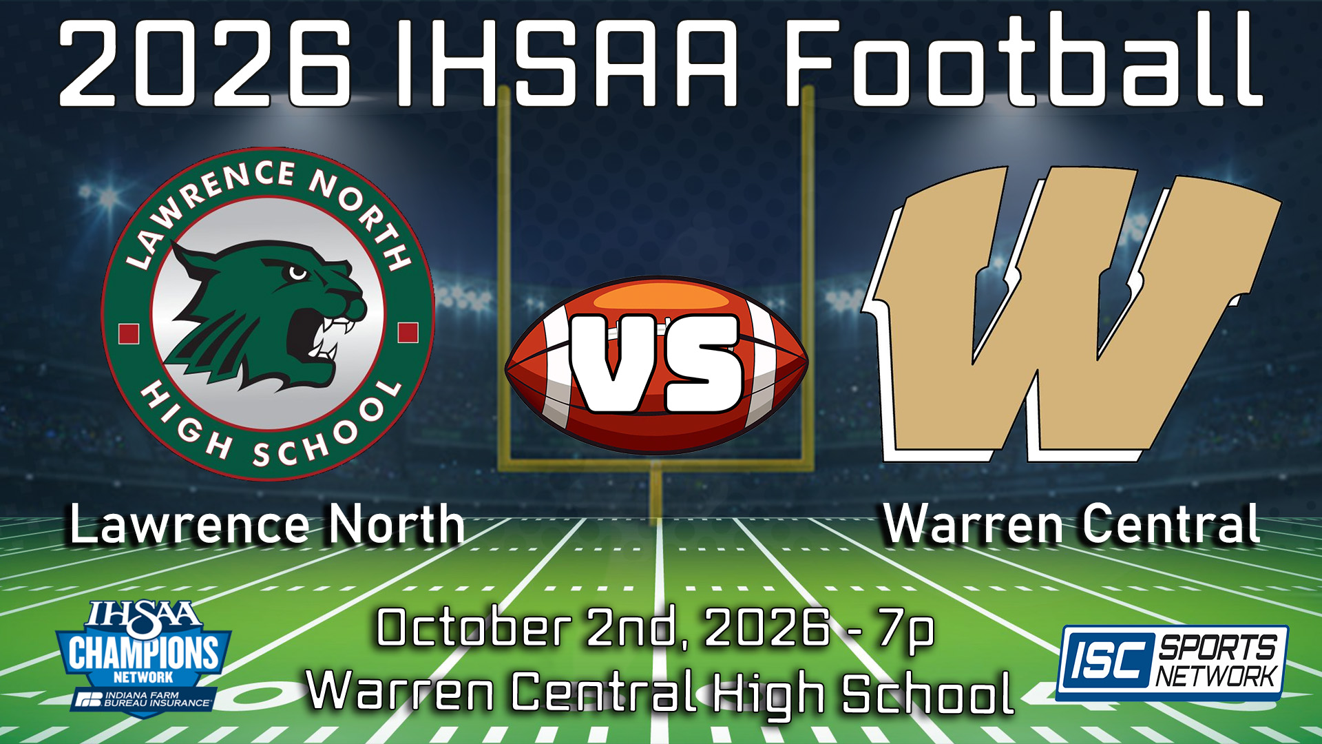 2026 FB Lawrence North at Warren Central