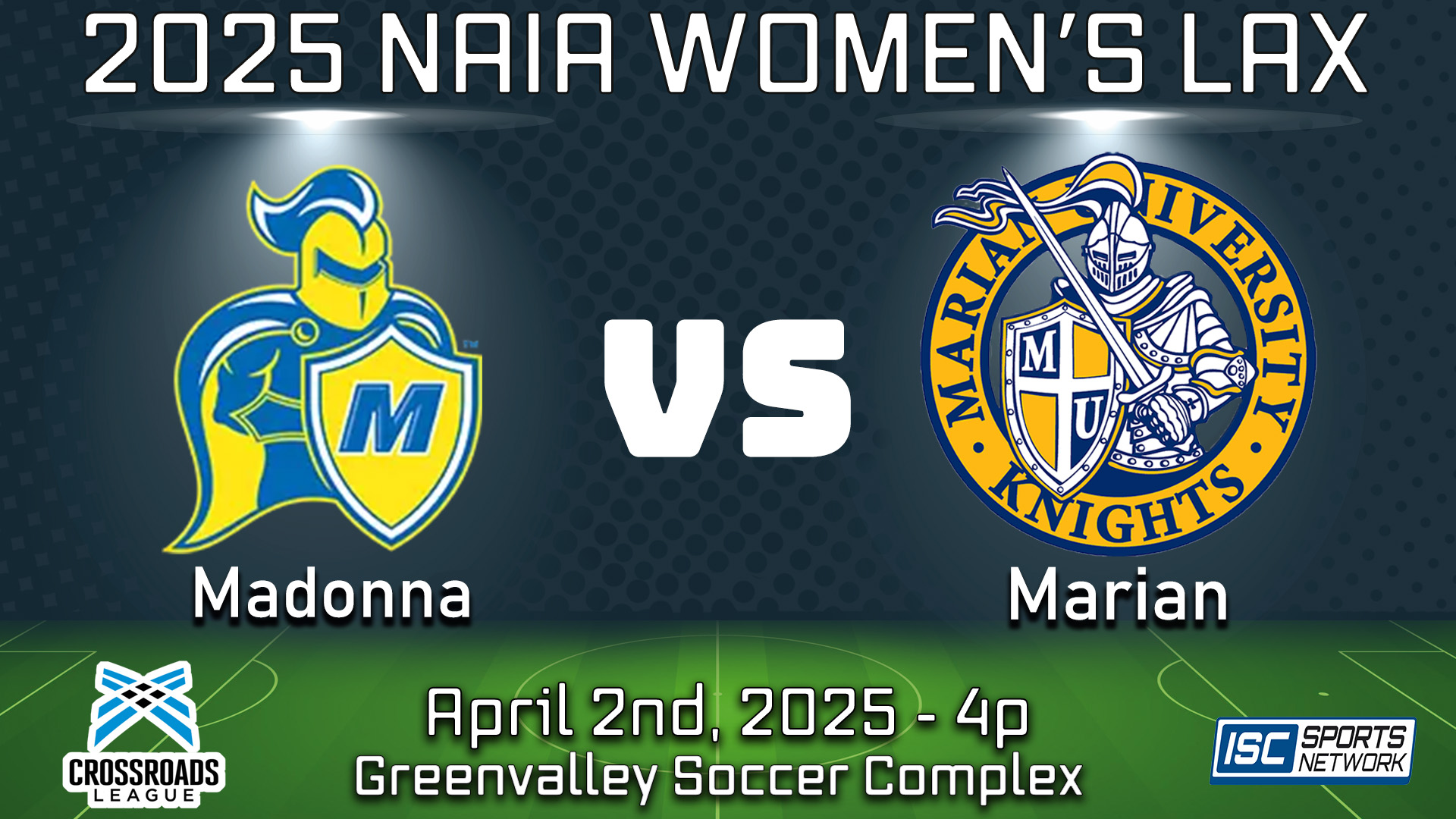 2025 WLAX Madonna at Marian - 04/02 