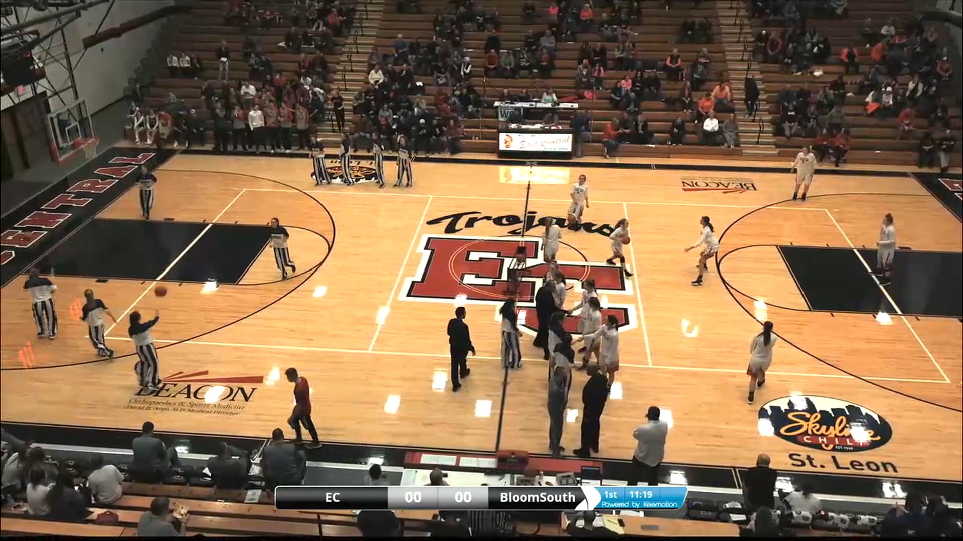 2018 IHSAA GBB East Central vs Bloomington South