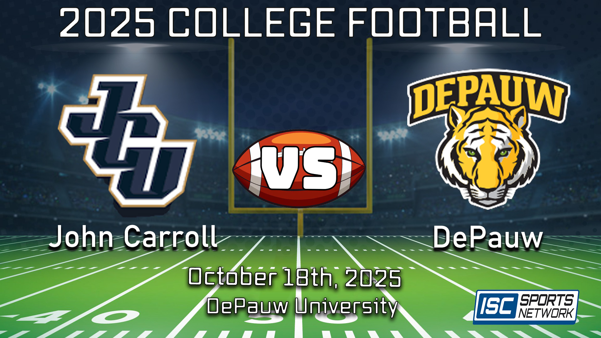 2025 CFB John Carroll at DePauw 1018