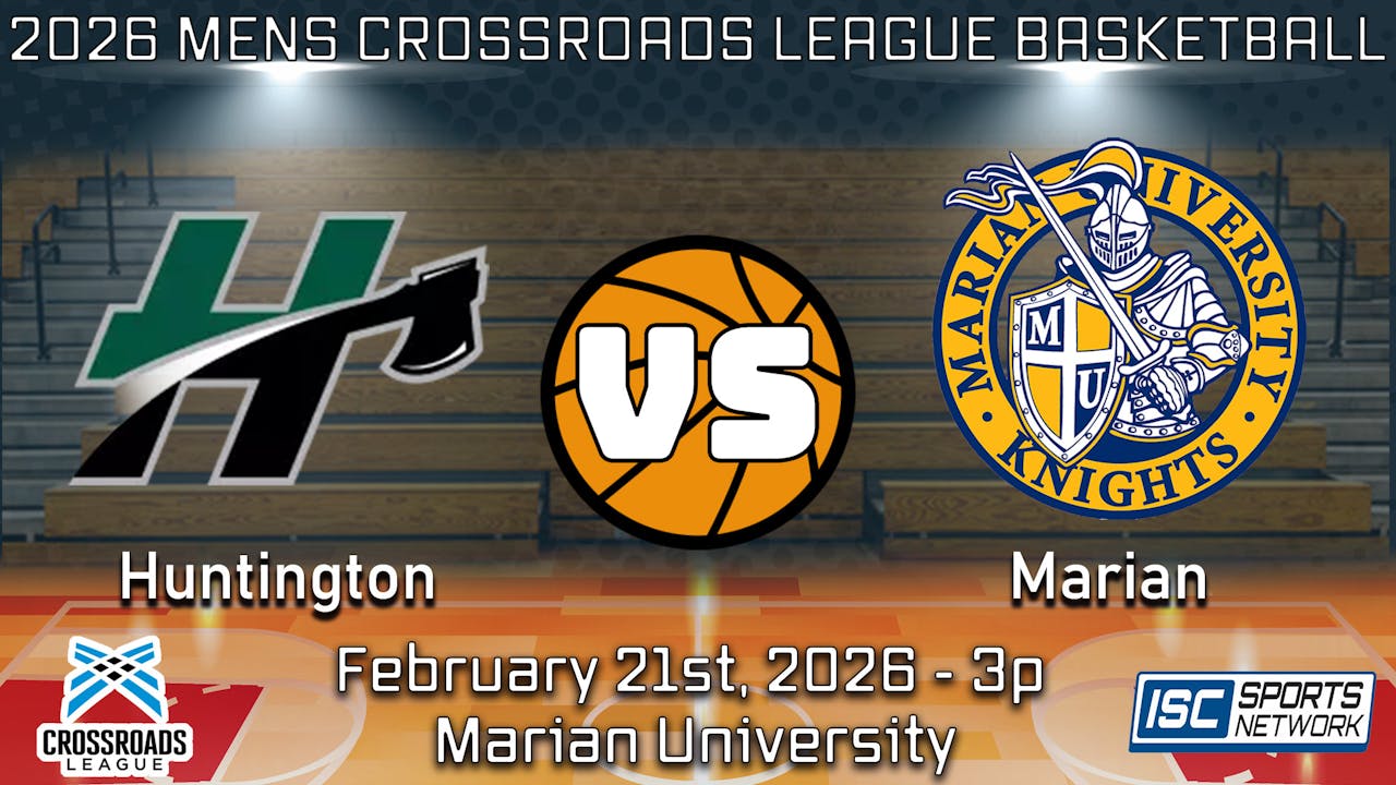 2026 MCBB Huntington at Marian - 02/21