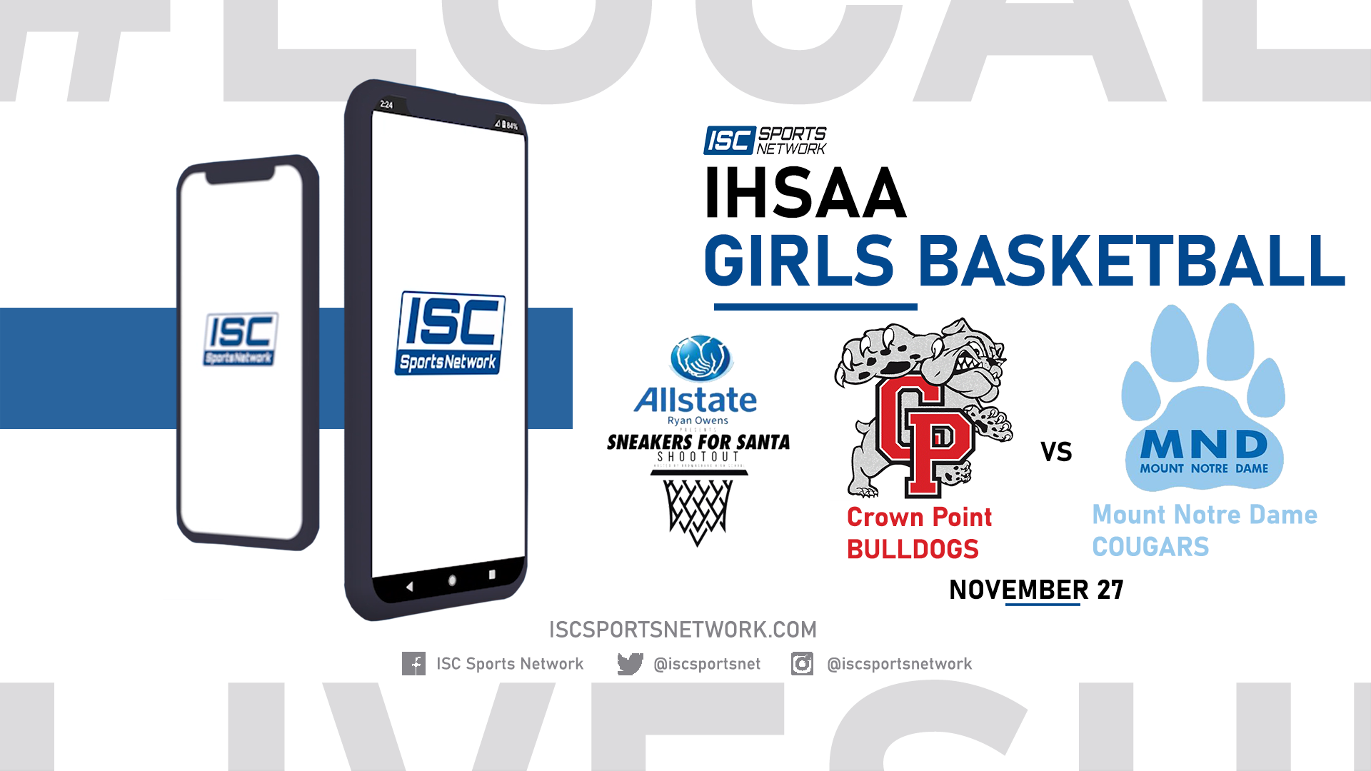 2021 SFS GBB Crown Point vs Mount Notre Dame 11/27