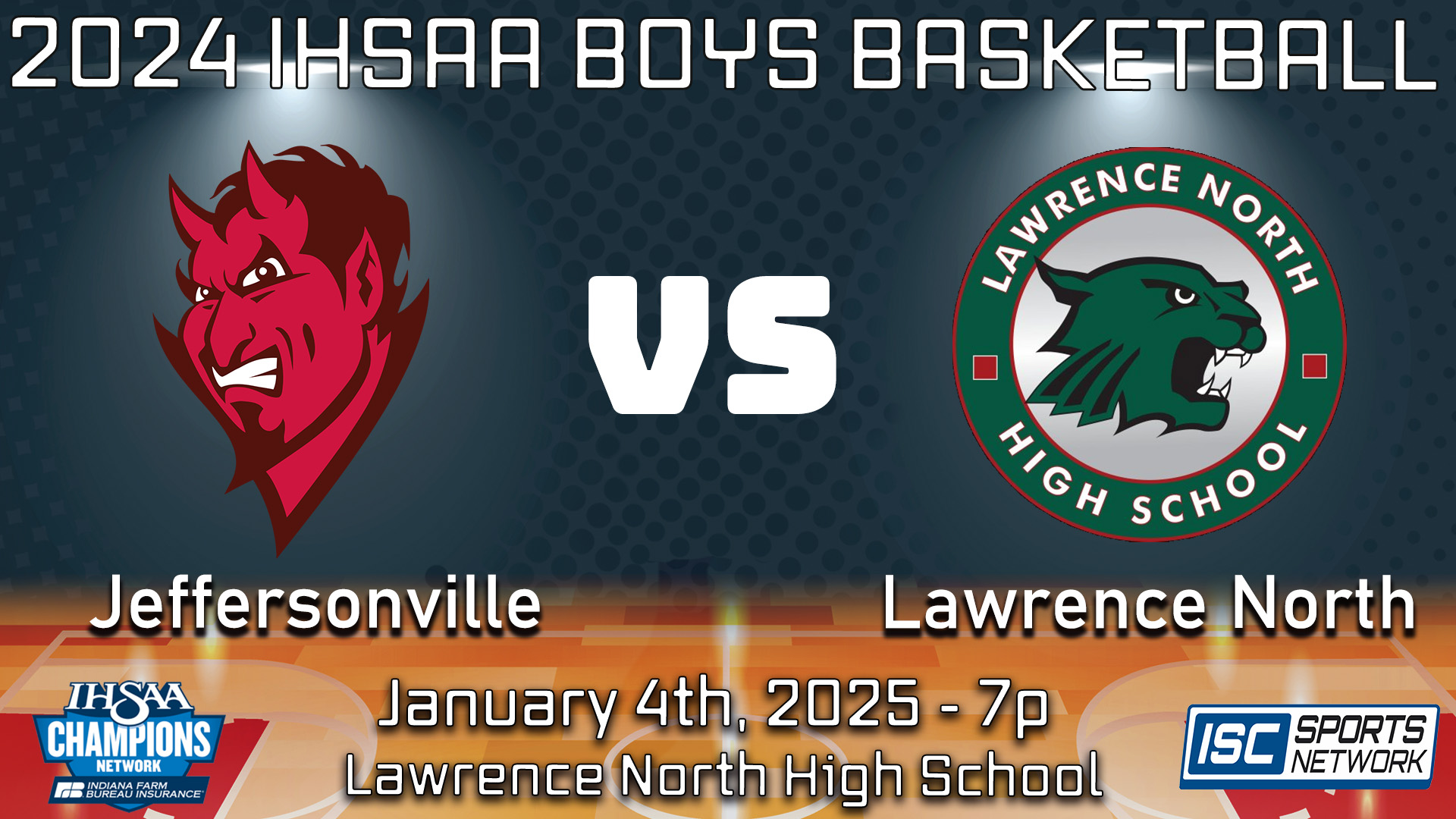 2025 BBB Jeffersonville at Lawrence North - 01/04