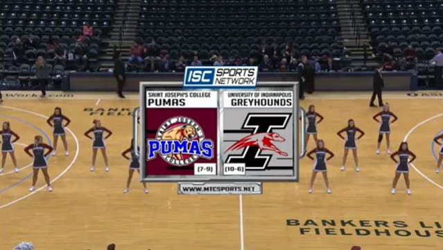 2017 WBB St Joseph's (IN) vs UIndy 1/17