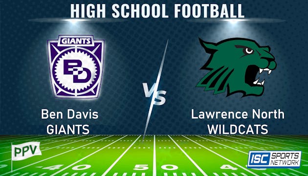 2023 FB Ben Davis at Lawrence North 9/22