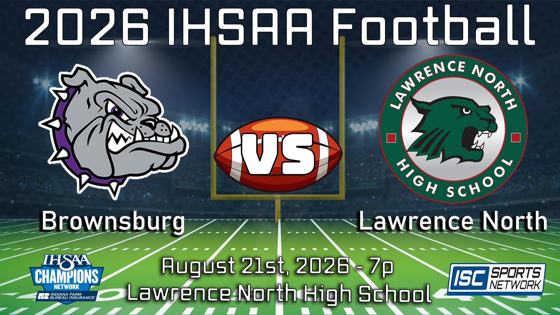 2026 FB Brownsburg at Lawrence North