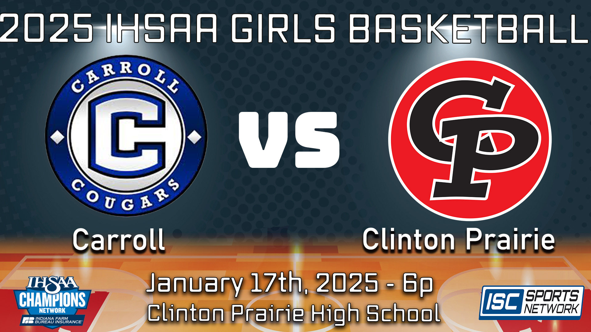 2025 GBB Carroll at Clinton Prairie - 01/17