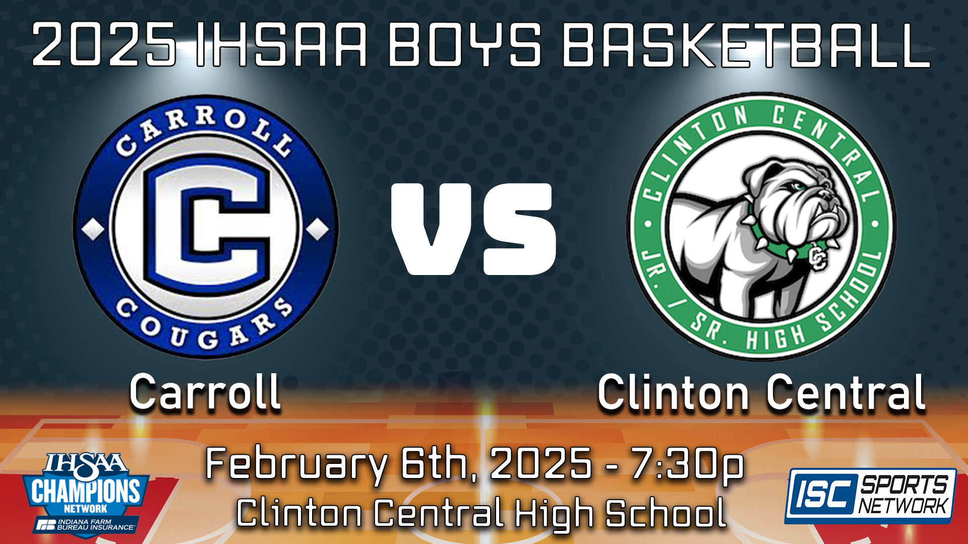 2025 BBB Carroll at Clinton Central - 02/06