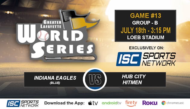 2019 GLWS BSB Indiana Eagles Blue vs ...