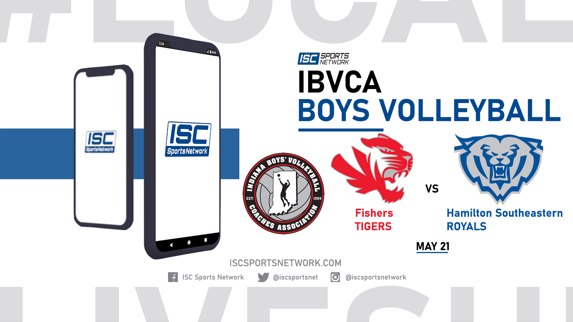2022 IBVCA BVB Fishers vs Hamilton Southeastern 5/21