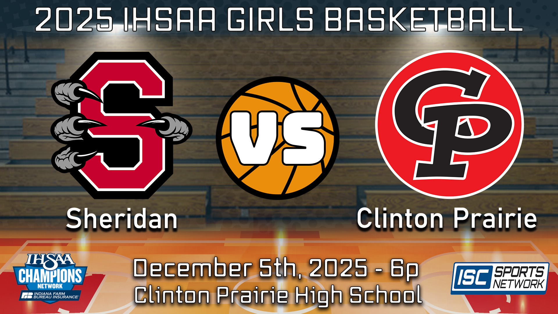 2025 GBB Sheridan at Clinton Prairie - 12/05
