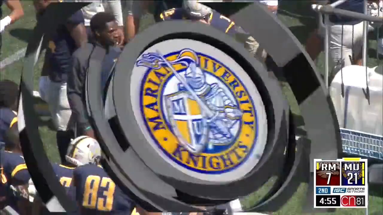 2017 FB Robert Morris at Marian Woodard TD