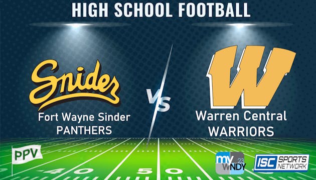 2023 FB Fort Wayne Snider at Warren C...